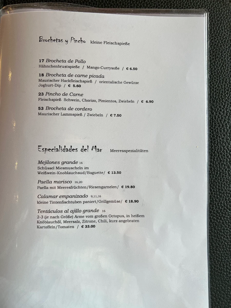 Speisekarte photo 4