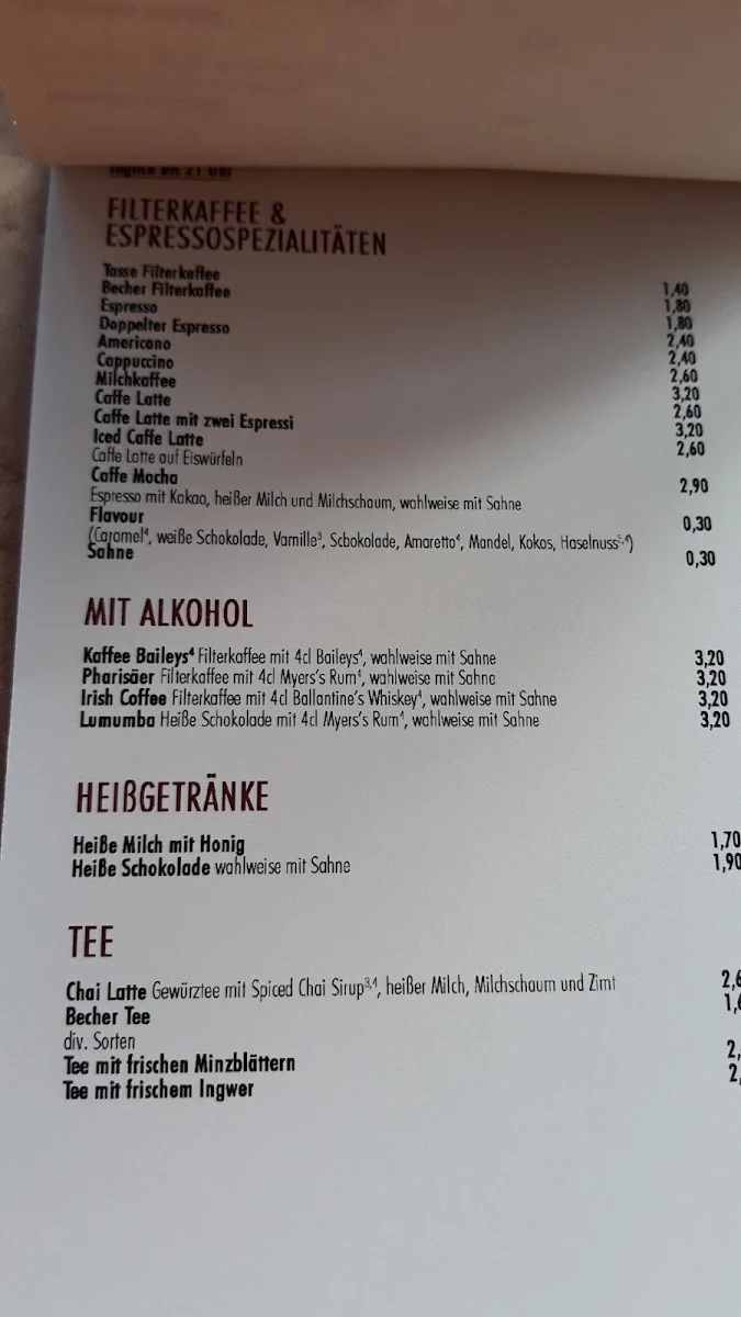 Speisekarte photo 5