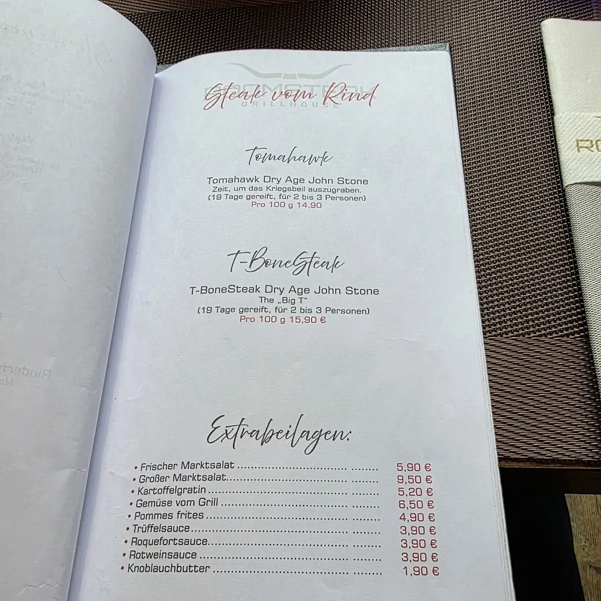 Speisekarte photo 1