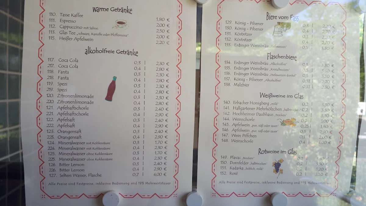 Speisekarte photo 3