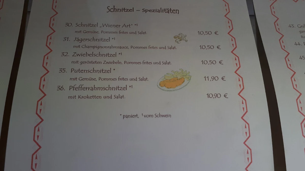 Speisekarte photo 5