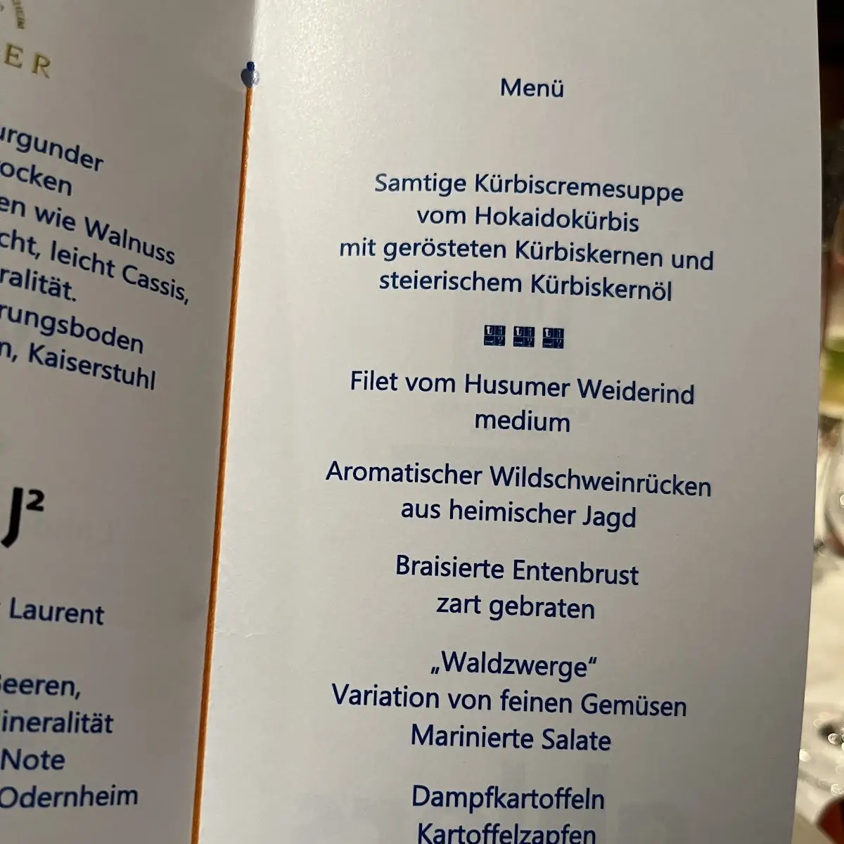Speisekarte photo 2
