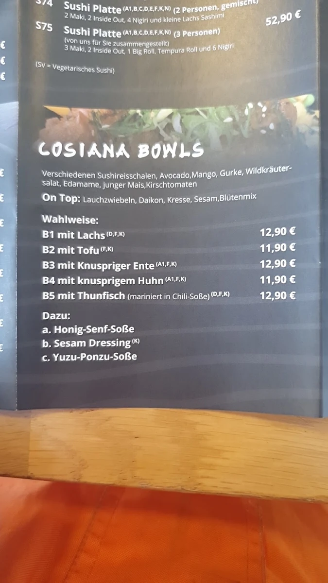 Speisekarte photo 1