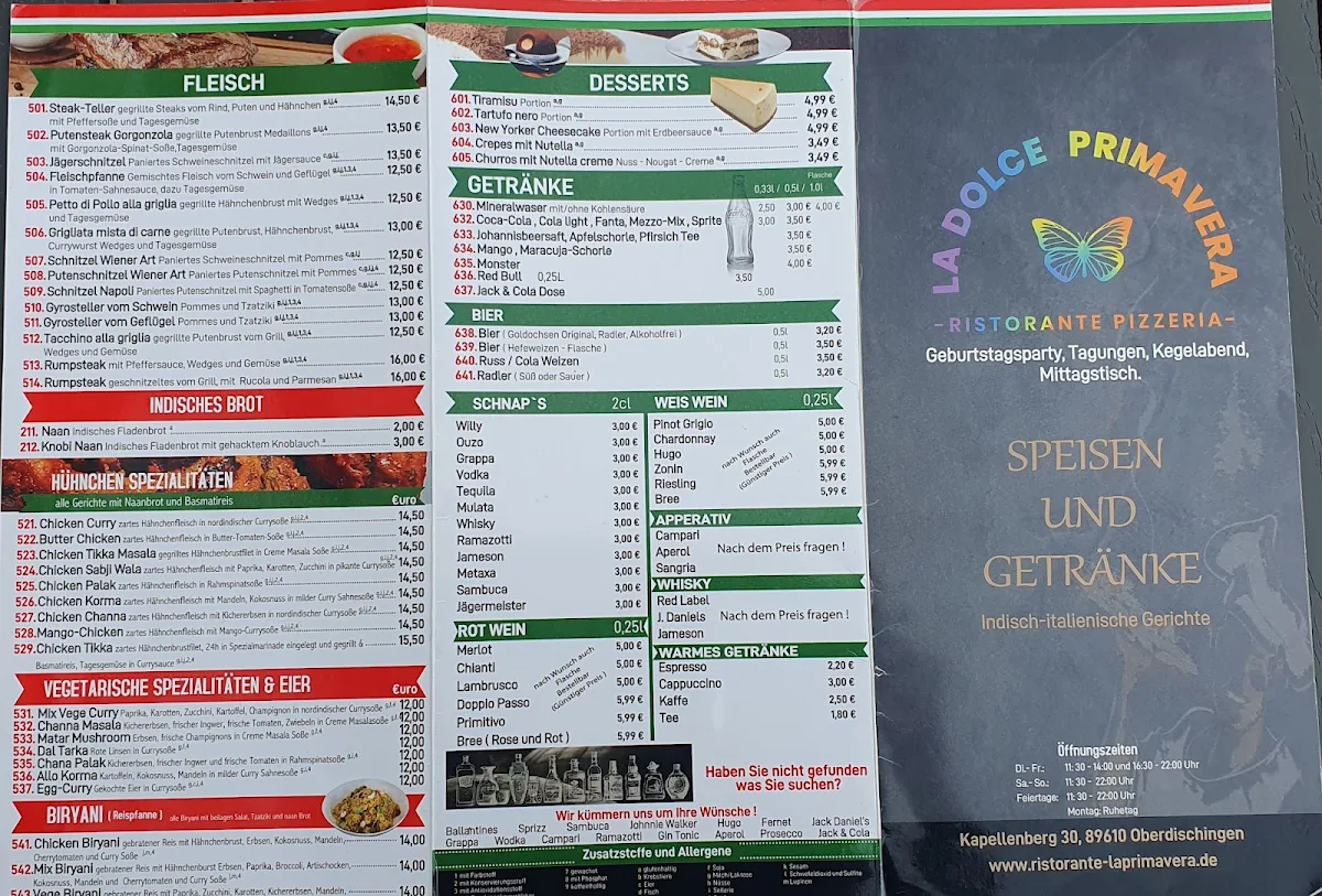 Speisekarte photo 2