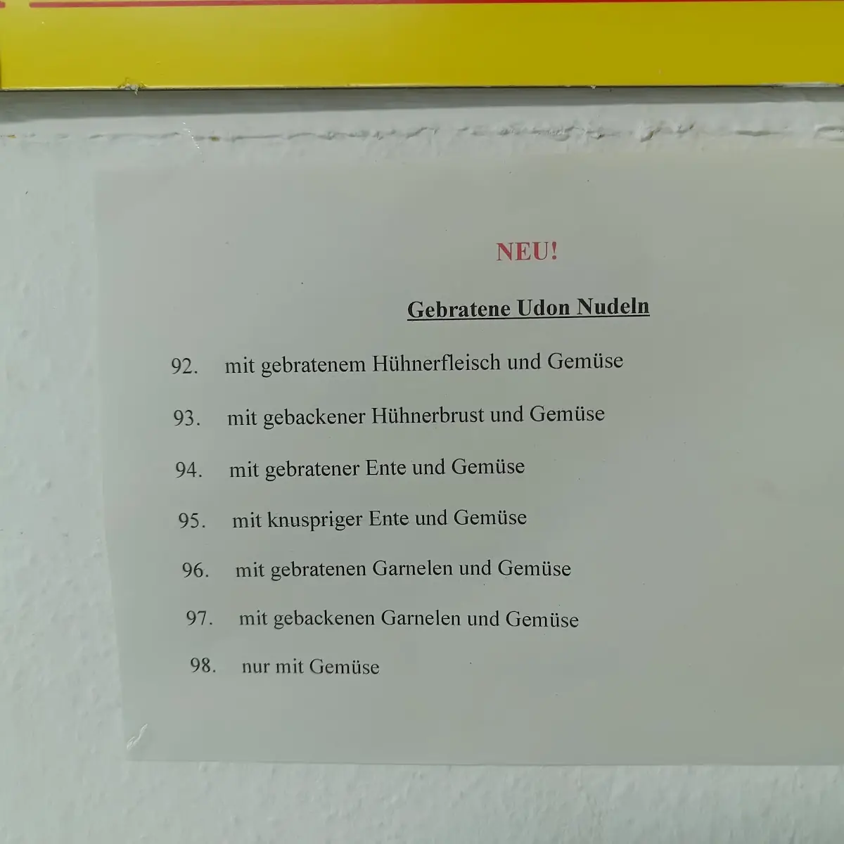 Speisekarte photo 5