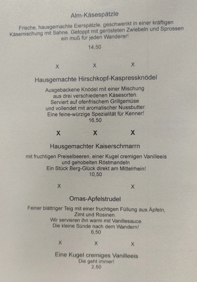 Speisekarte photo 1