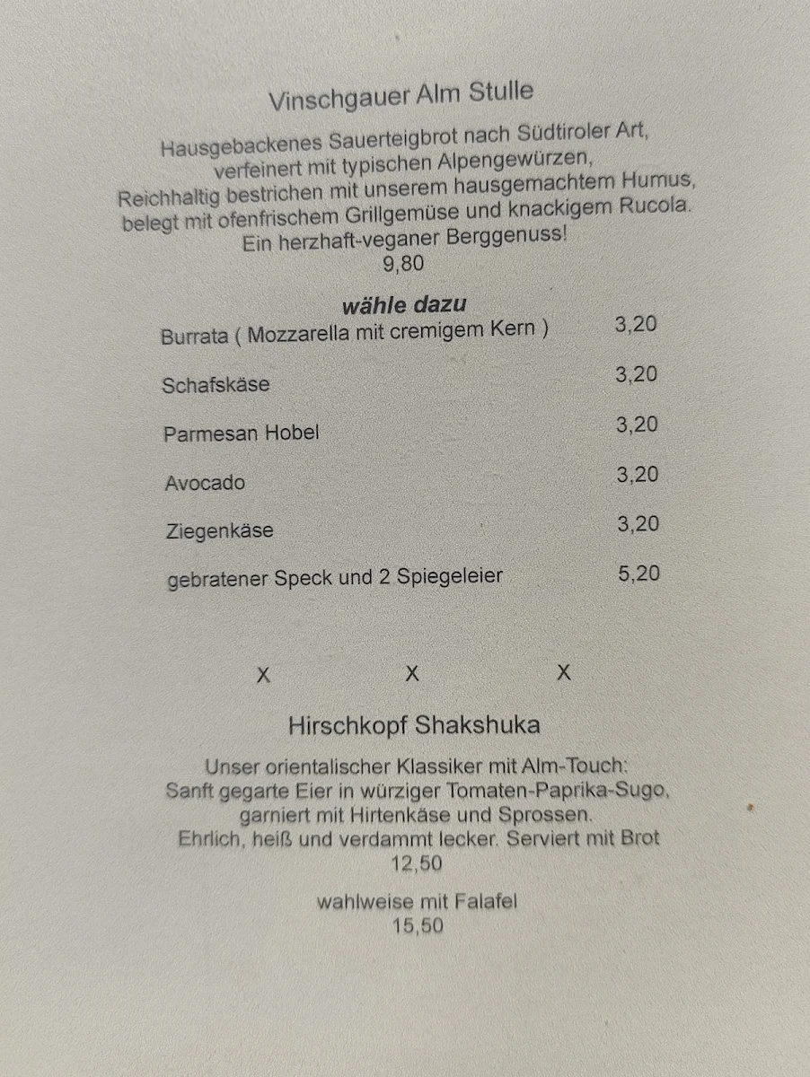 Speisekarte photo 2