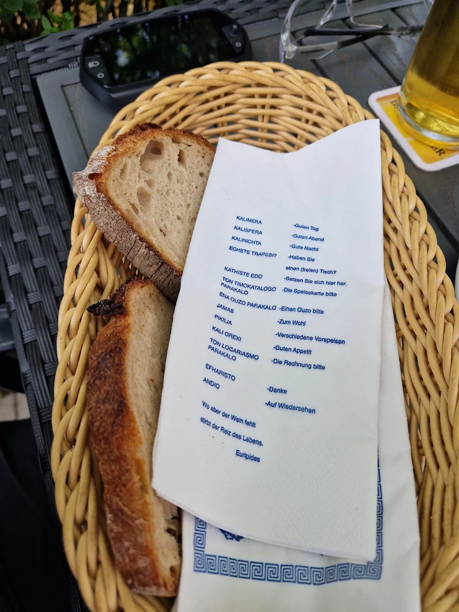 Speisekarte, Gaststätte Froschkönig