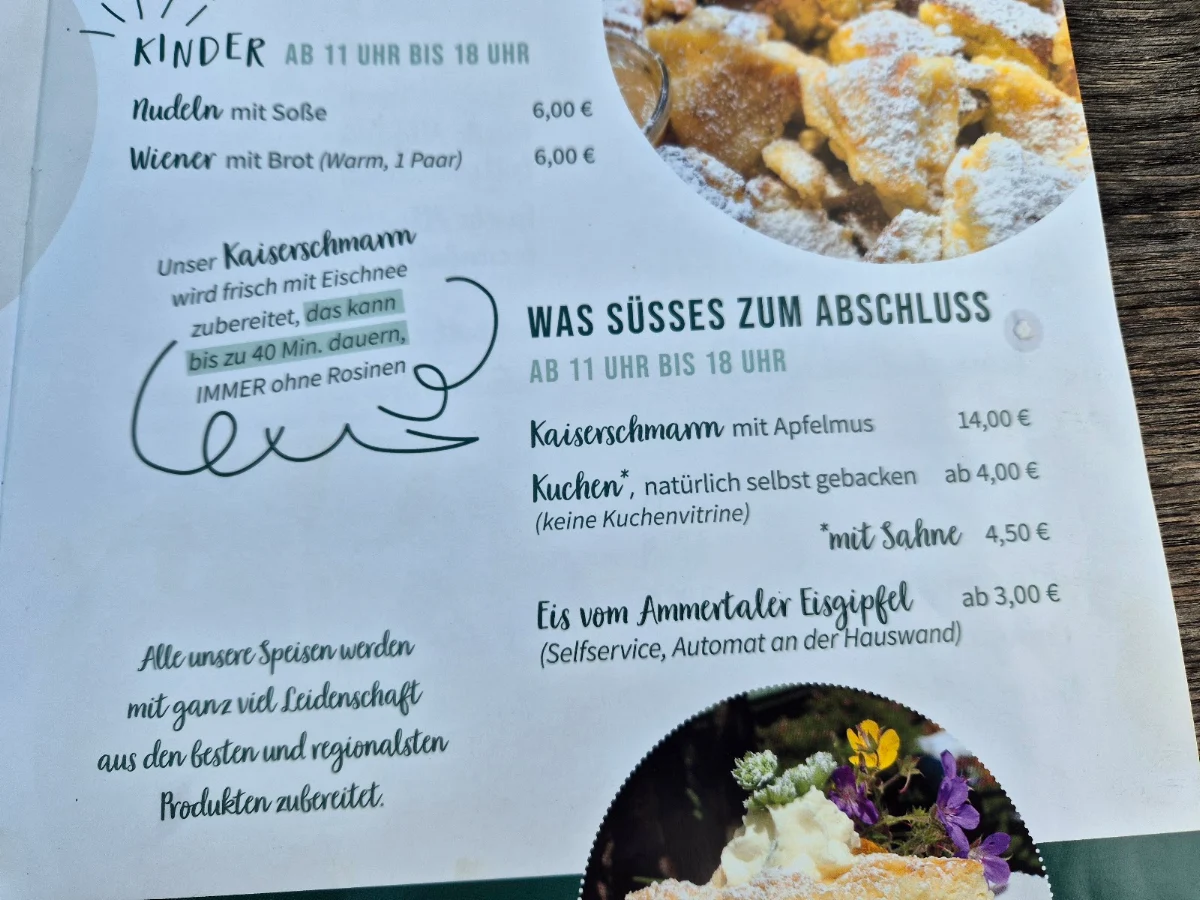 Speisekarte photo 4