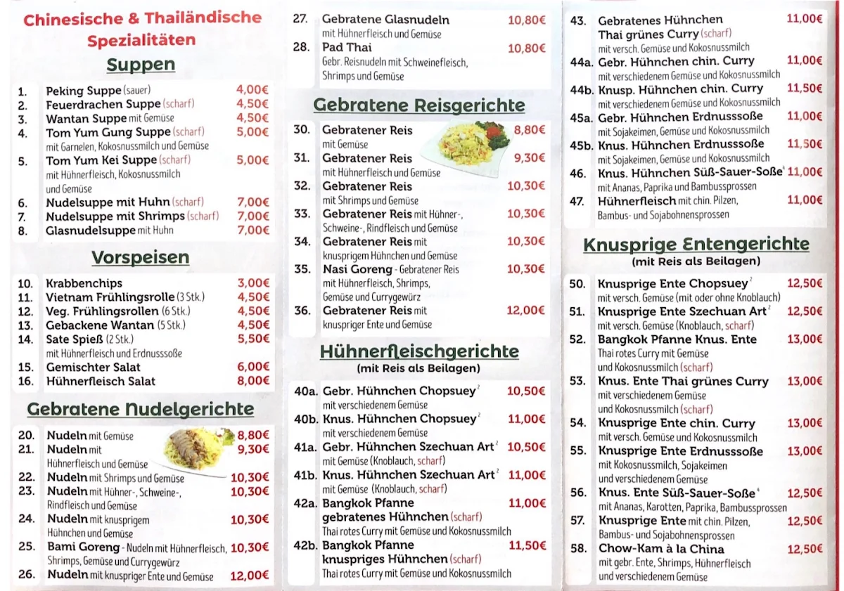 Speisekarte photo 4