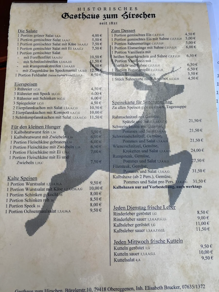 Speisekarte photo 2
