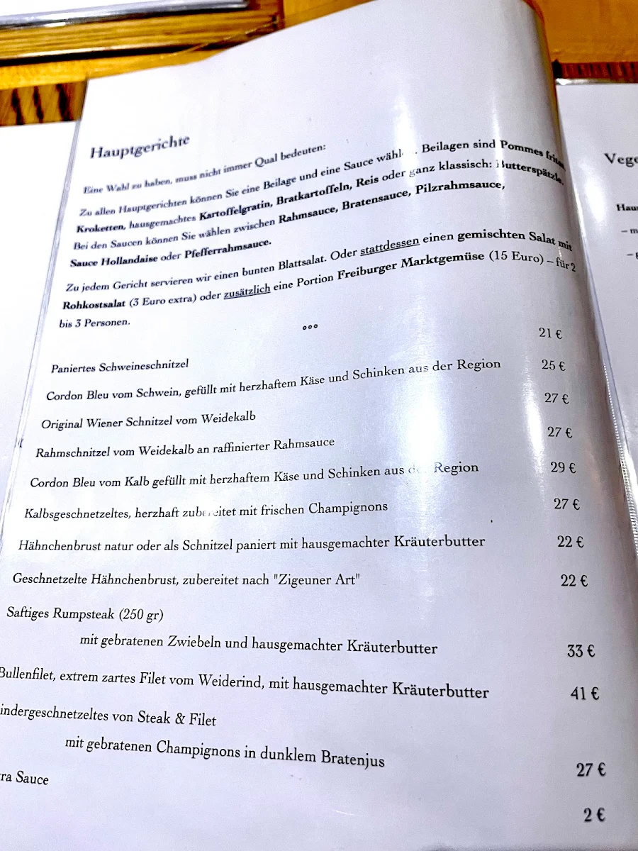 Speisekarte photo 3