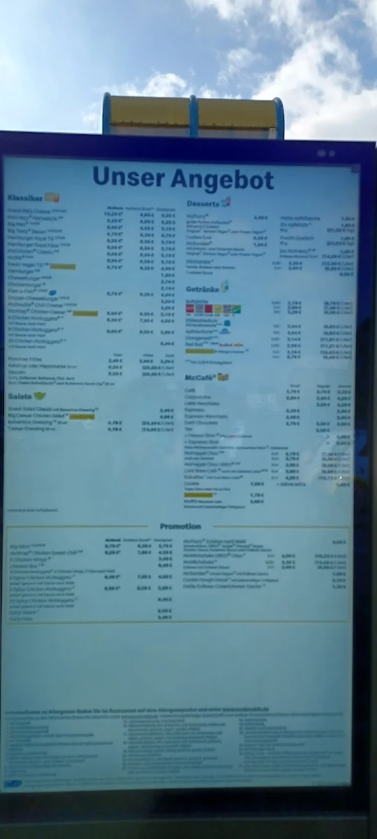 Speisekarte photo 1