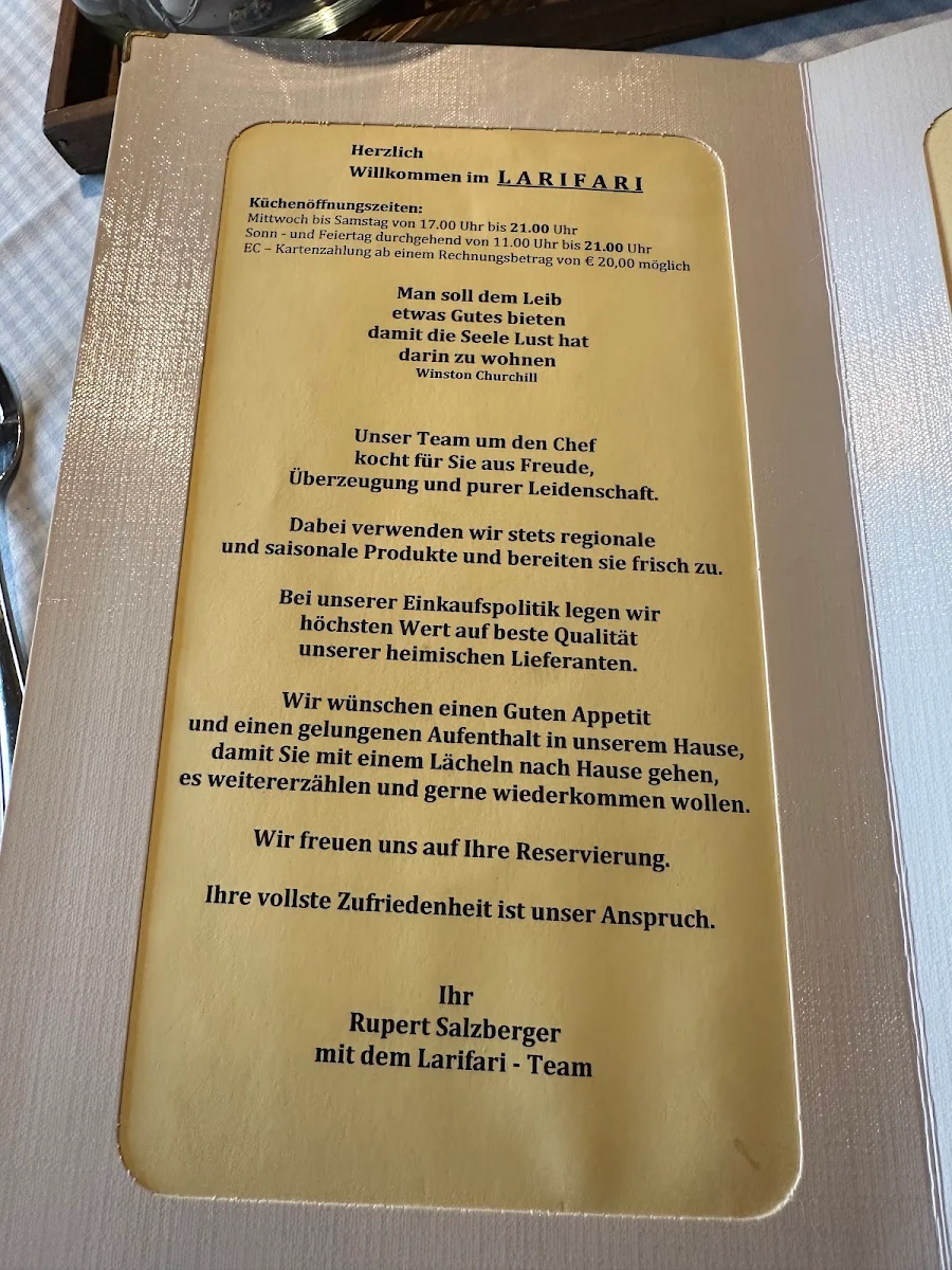 Speisekarte photo 3