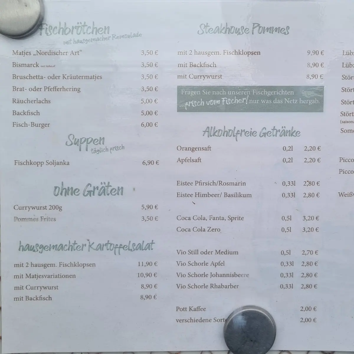 Speisekarte photo 3