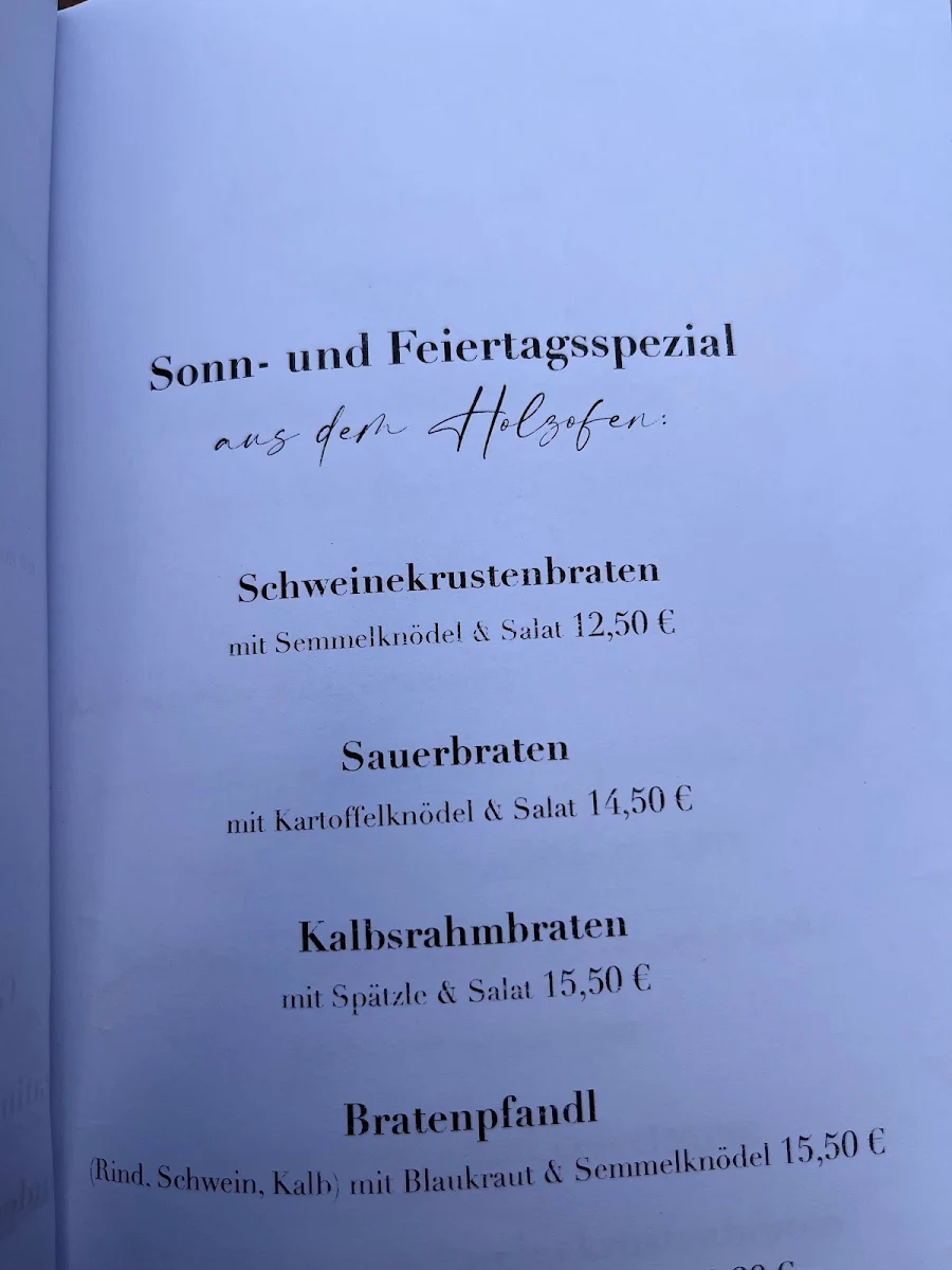 Speisekarte photo 3