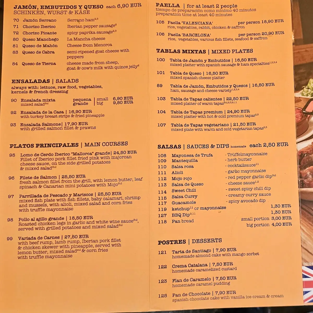 Speisekarte photo 10