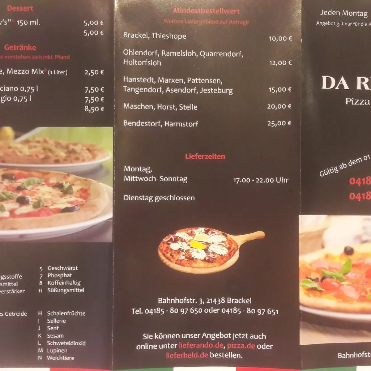 Speisekarte photo 2