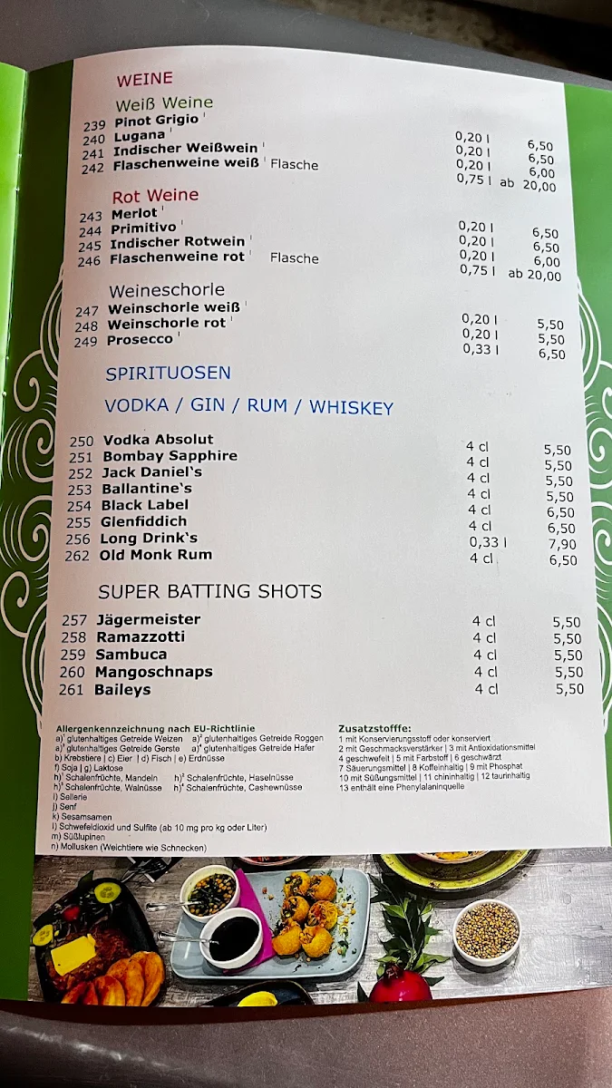 Speisekarte photo 4