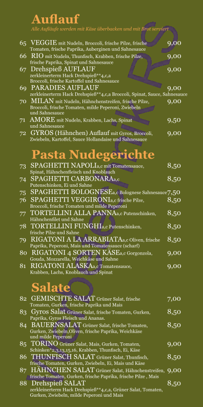 Speisekarte photo 2