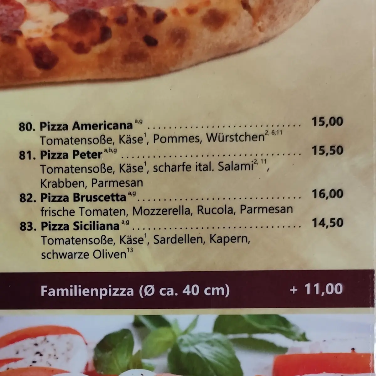Speisekarte photo 4