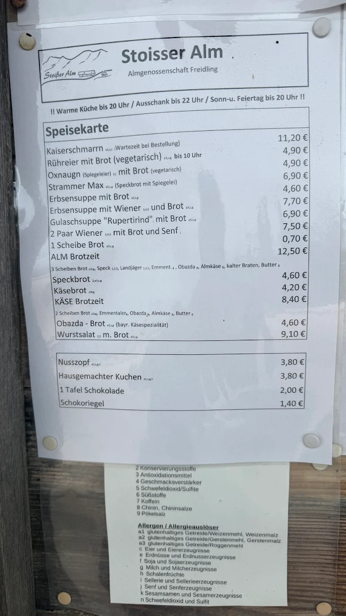 Speisekarte photo 1