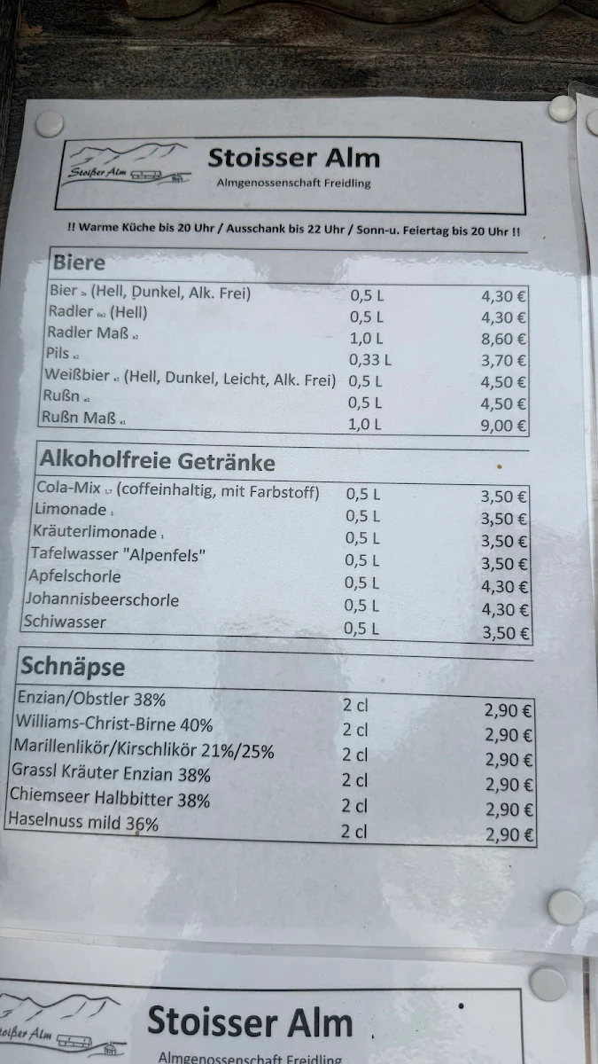 Speisekarte photo 2