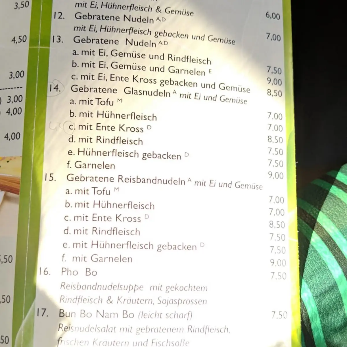 Speisekarte photo 9