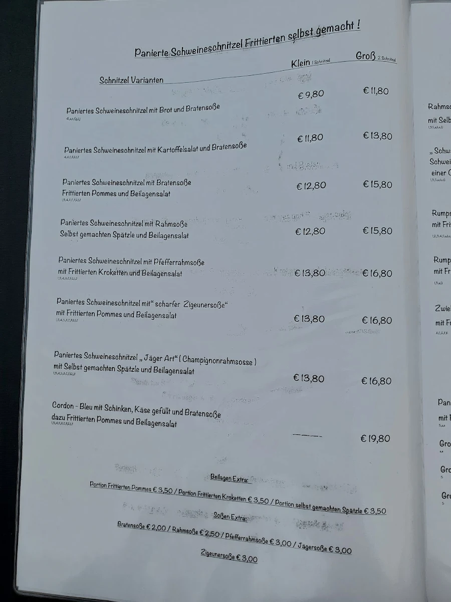 Speisekarte photo 6
