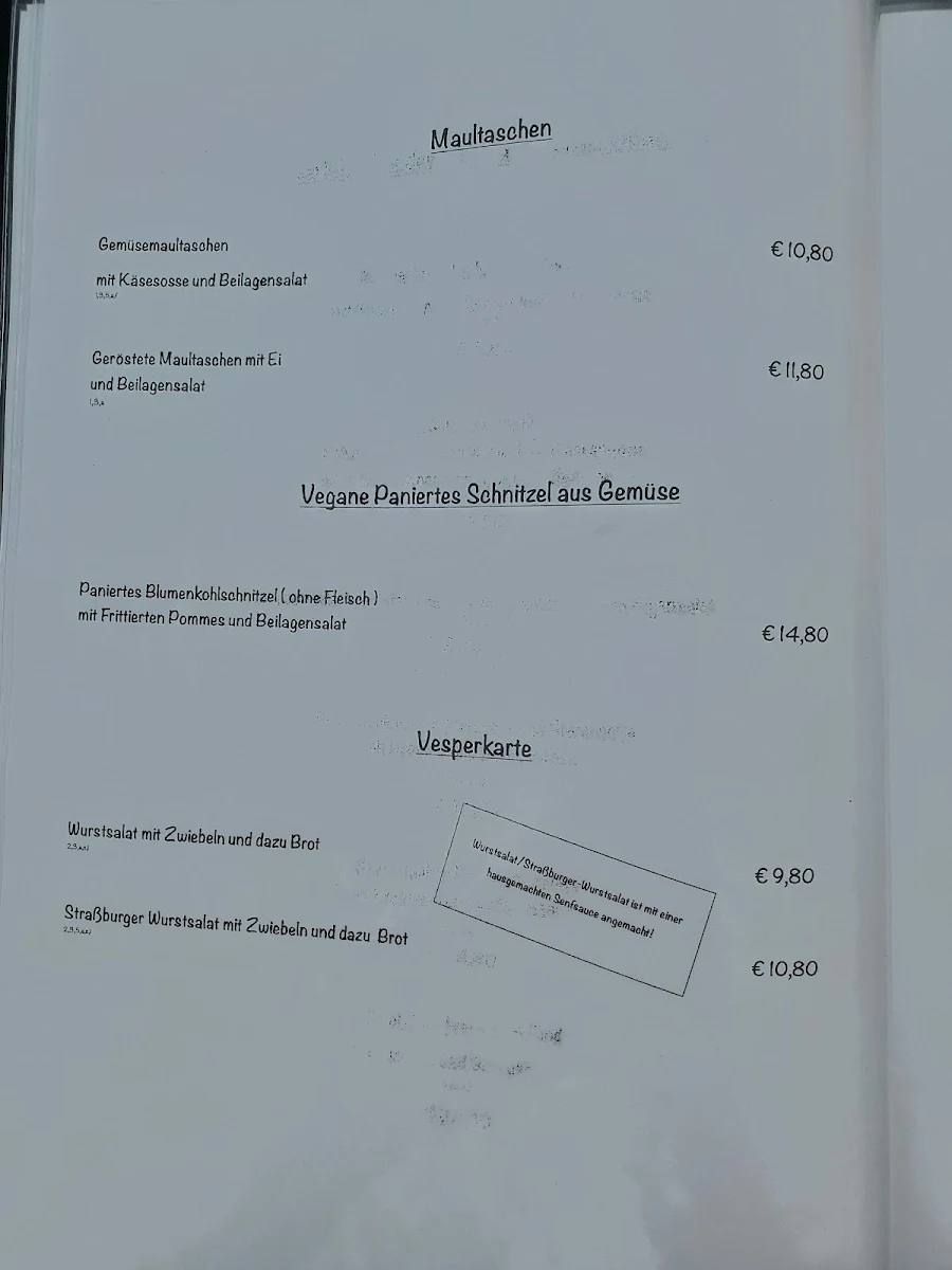 Speisekarte photo 8