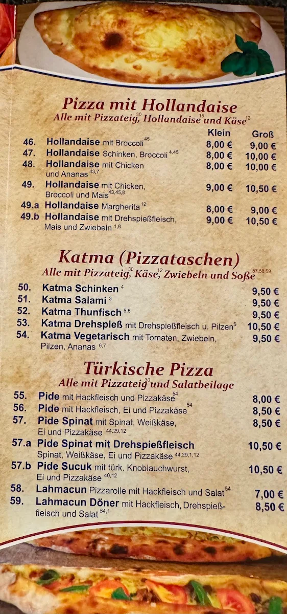 Speisekarte photo 3