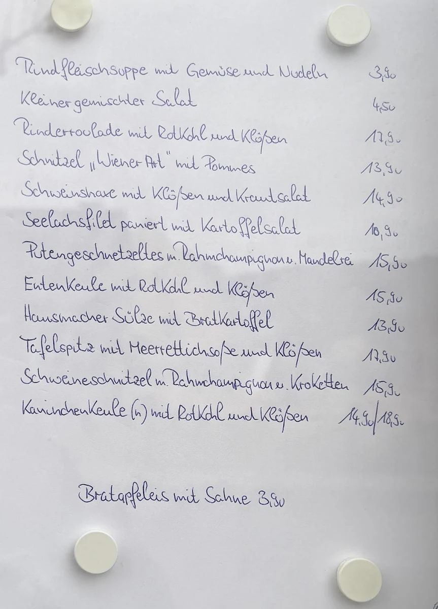 Speisekarte photo 2