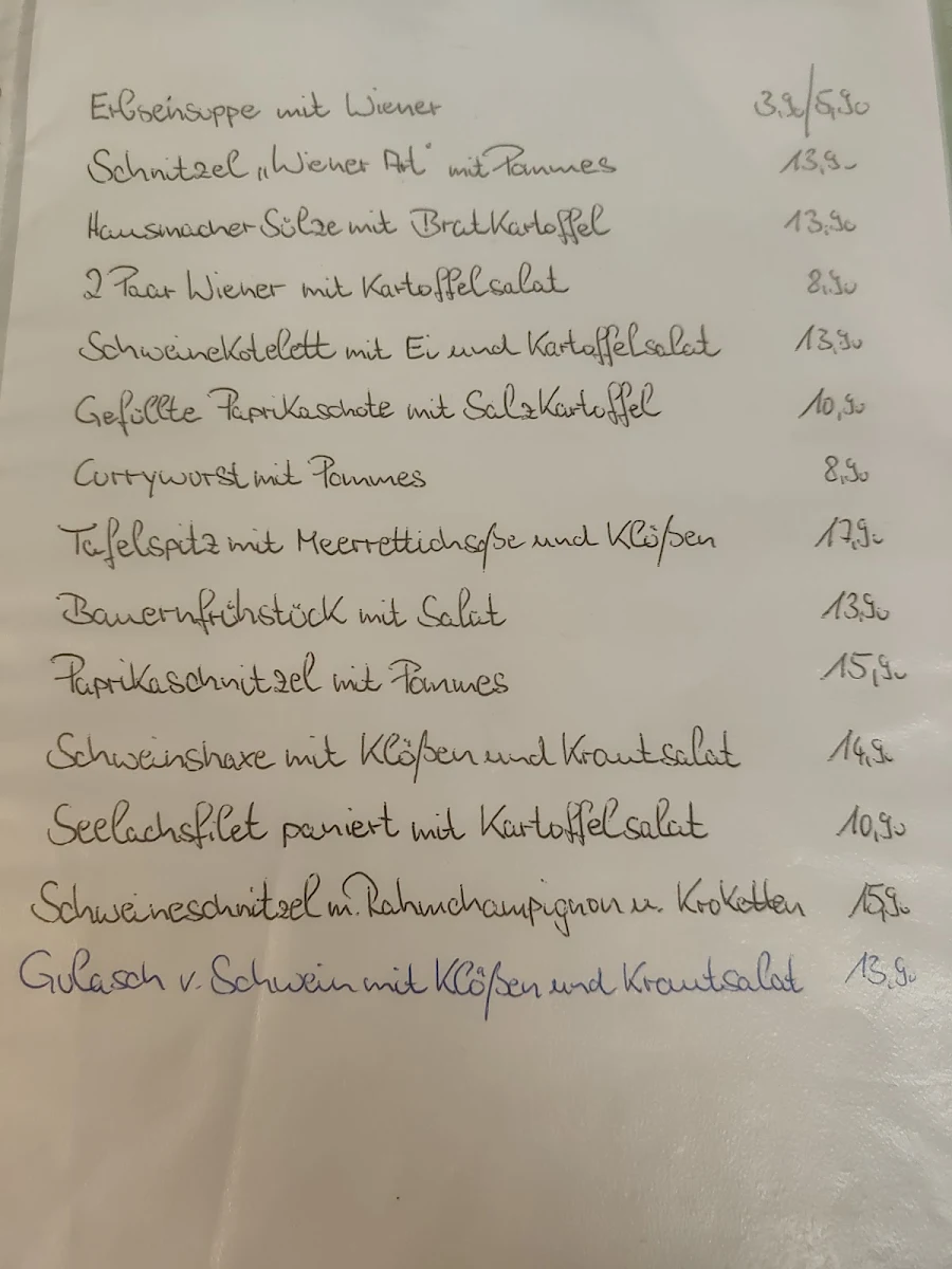 Speisekarte photo 3