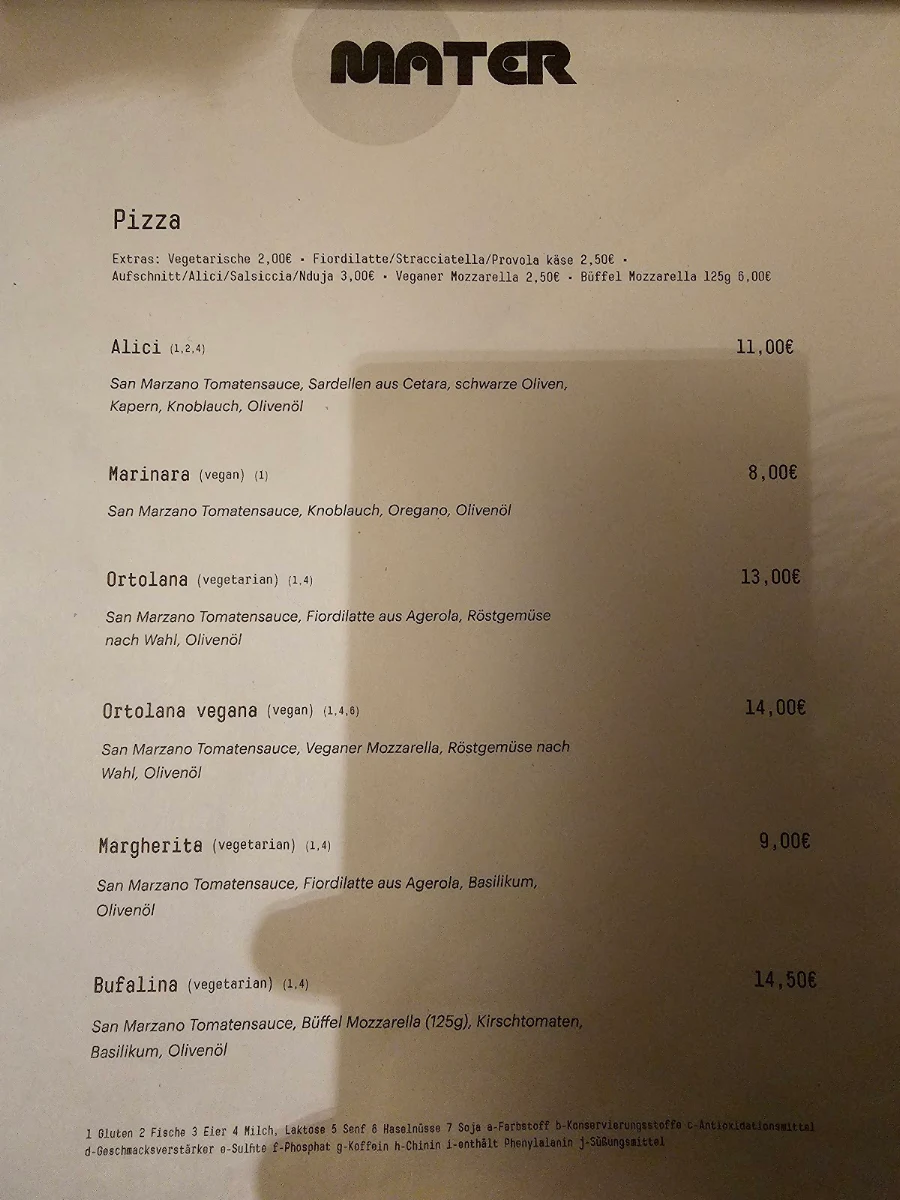 Speisekarte photo 3