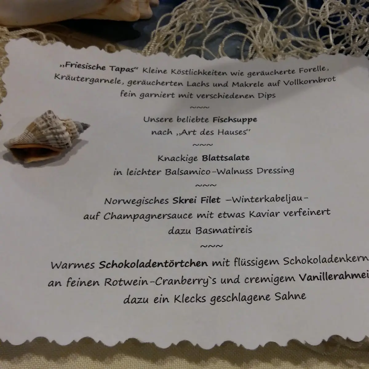 Speisekarte photo 1