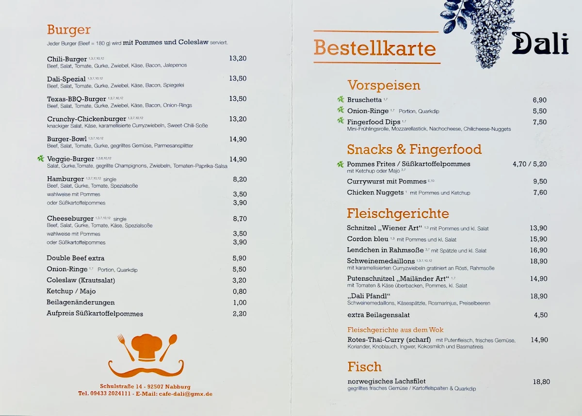 Speisekarte photo 5
