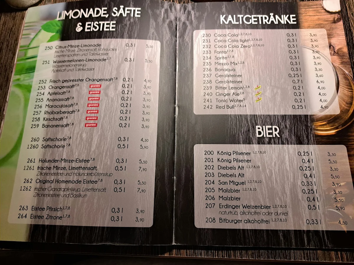 Speisekarte photo 4