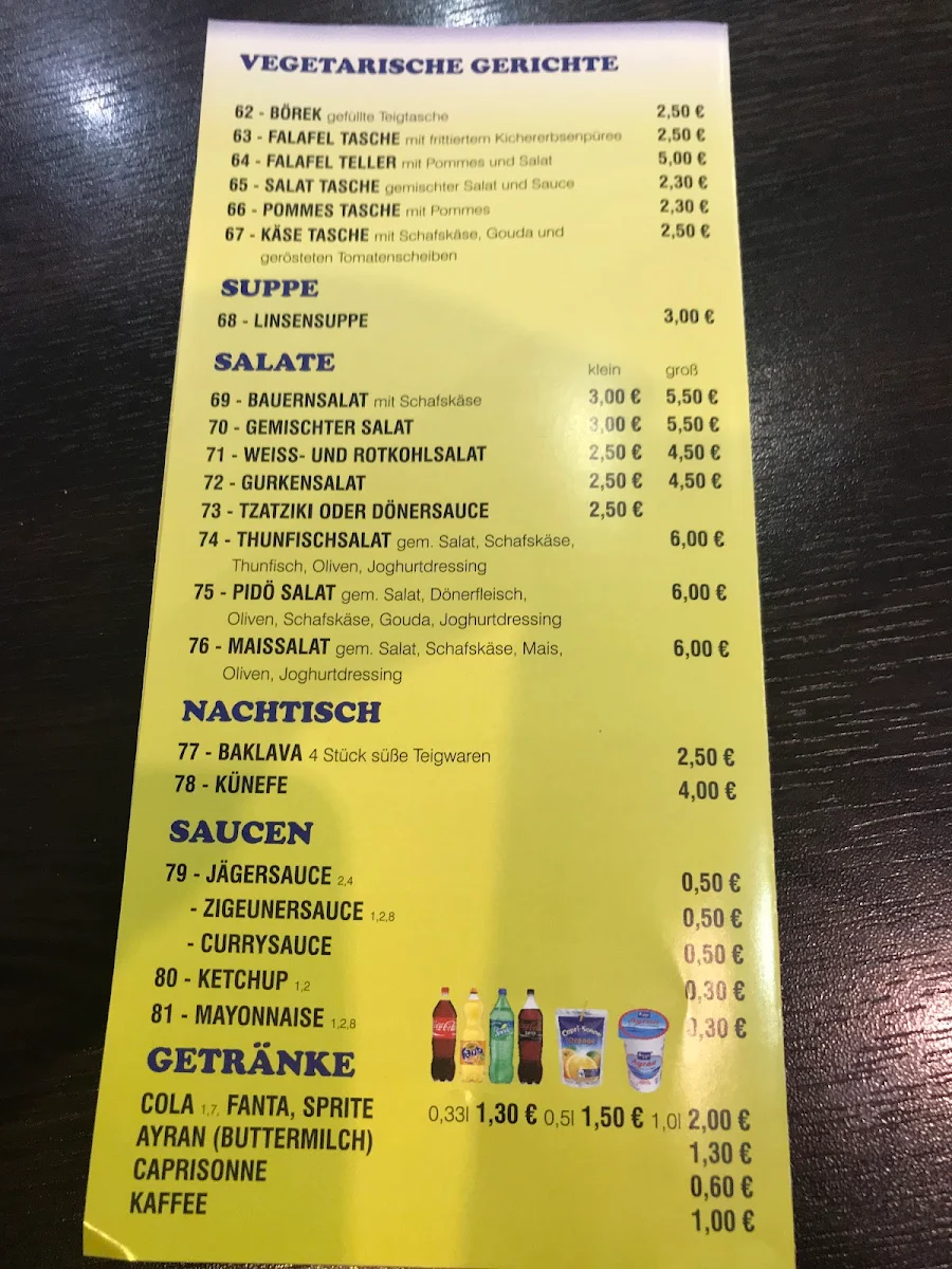Speisekarte photo 8