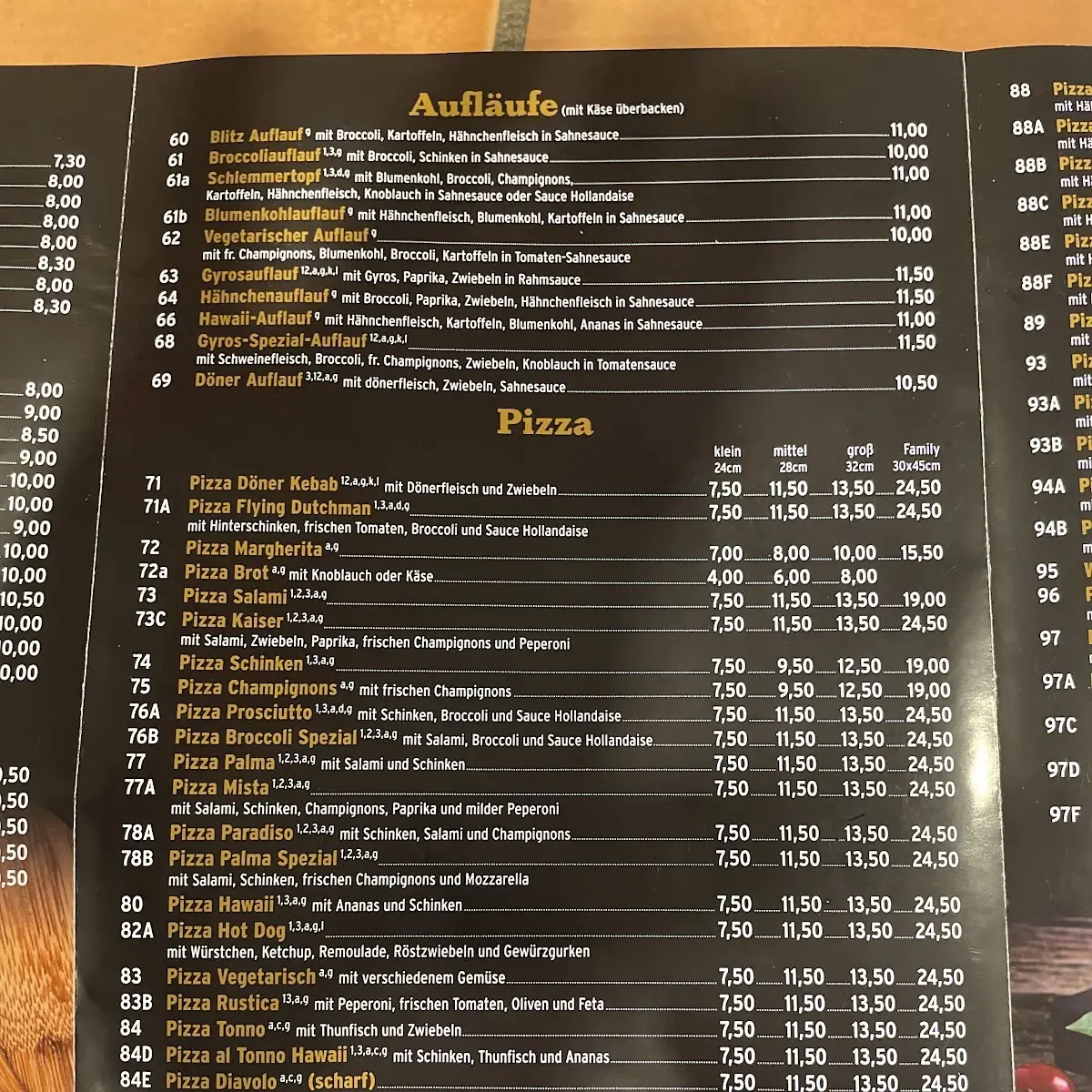 Speisekarte photo 6