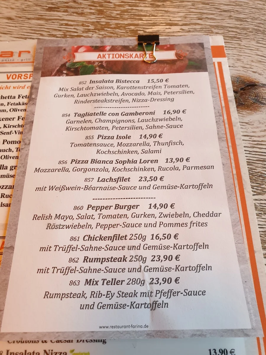Speisekarte photo 3
