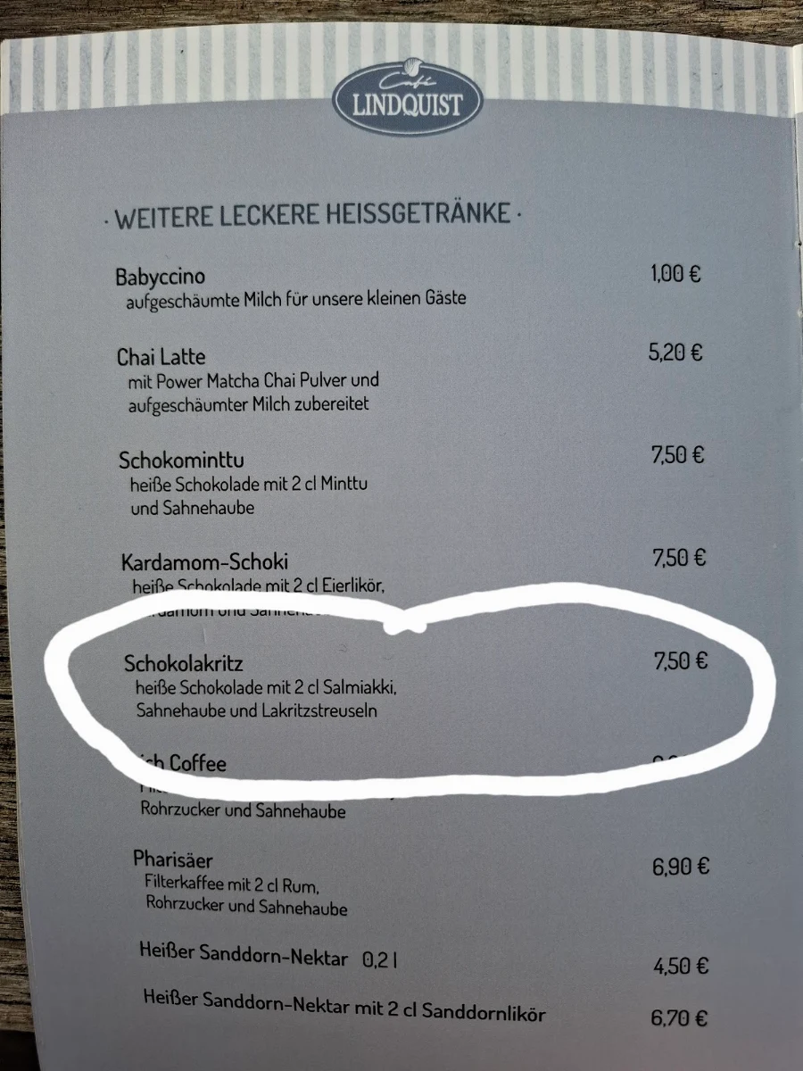 Speisekarte photo 1