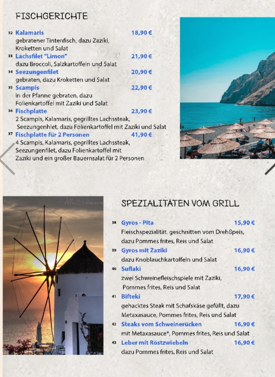 Speisekarte photo 8