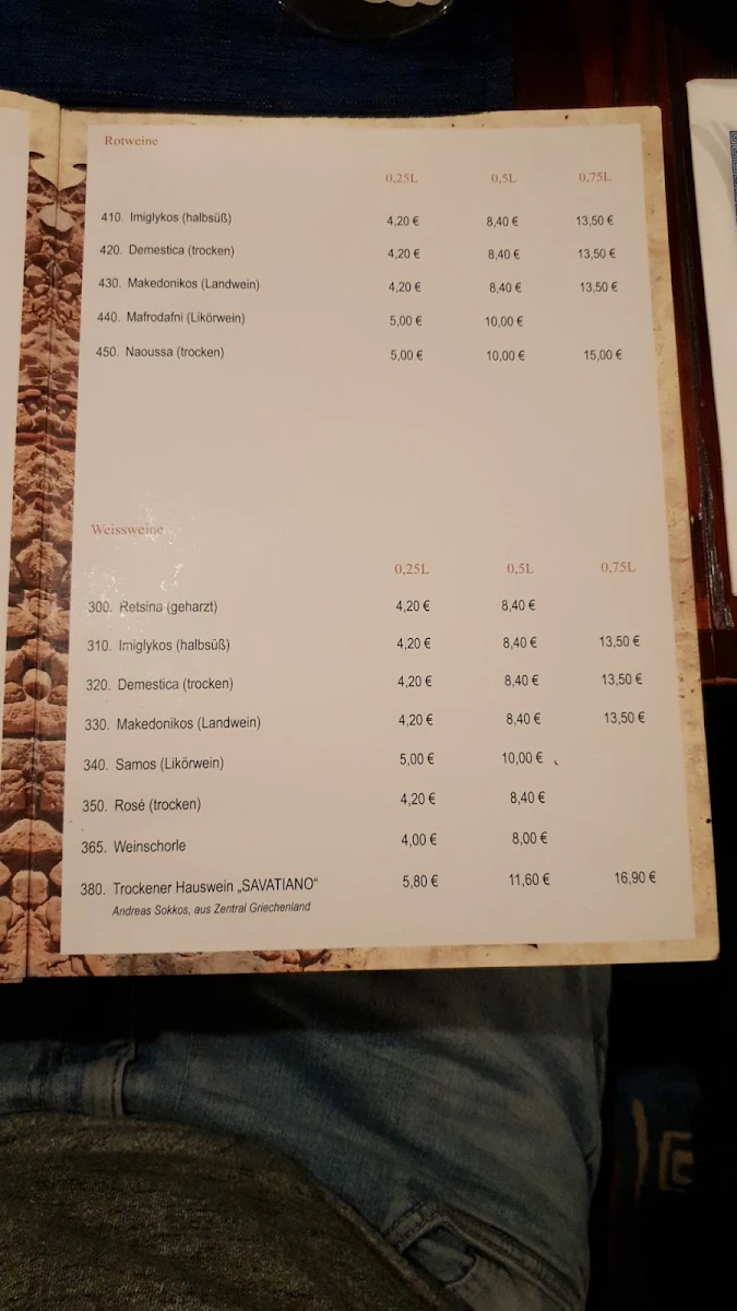 Speisekarte photo 3