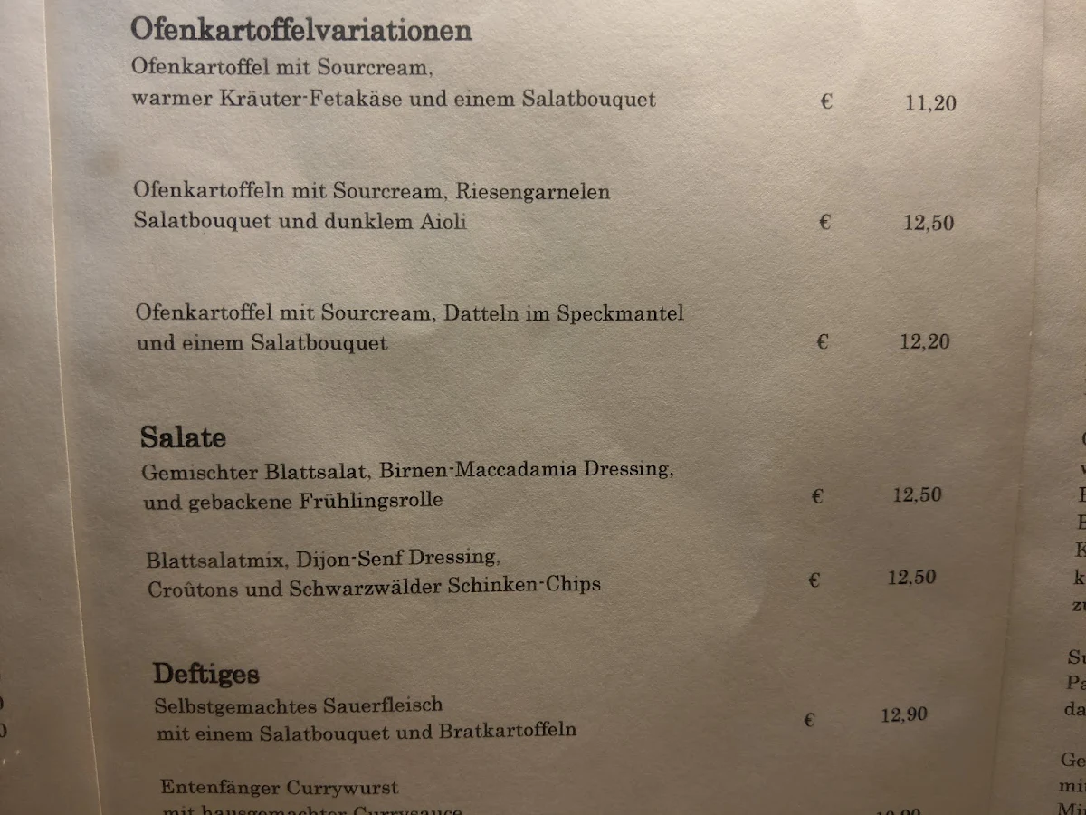 Speisekarte photo 9