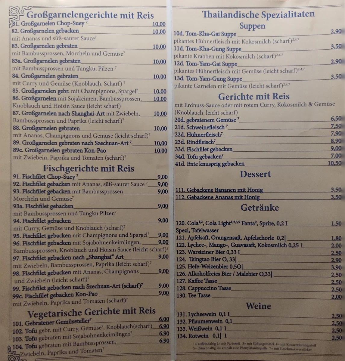 Speisekarte photo 6