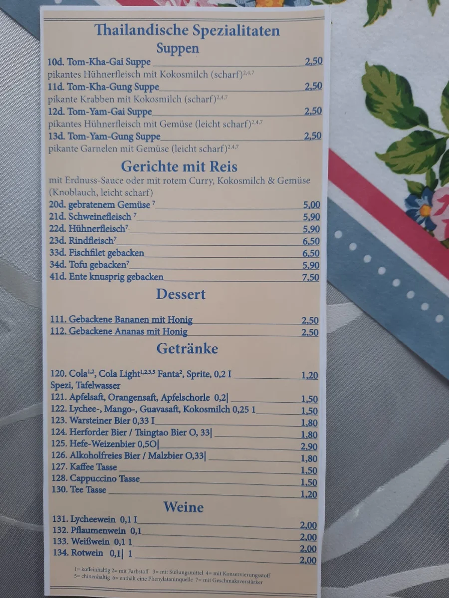 Speisekarte photo 9