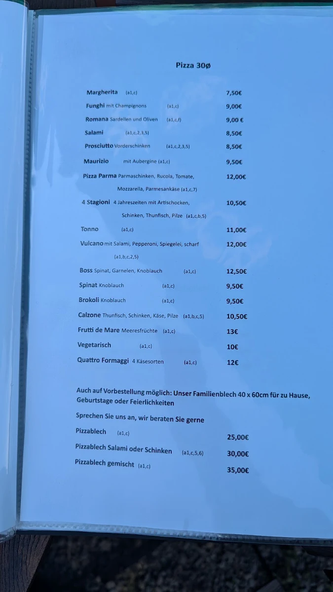 Speisekarte photo 3
