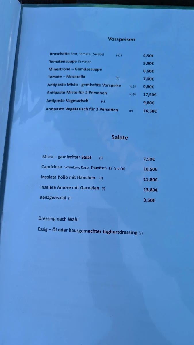 Speisekarte photo 4