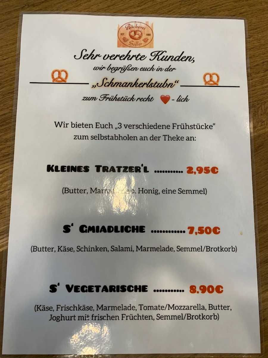 Speisekarte photo 1