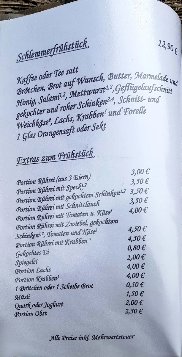 Speisekarte photo 2
